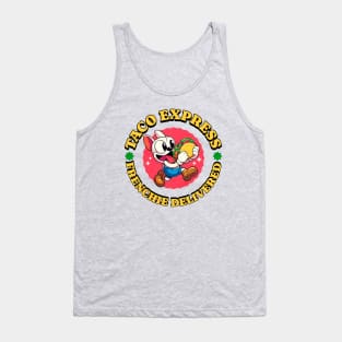 French Bulldog - Taco Express - Frenchie Delivered Tank Top